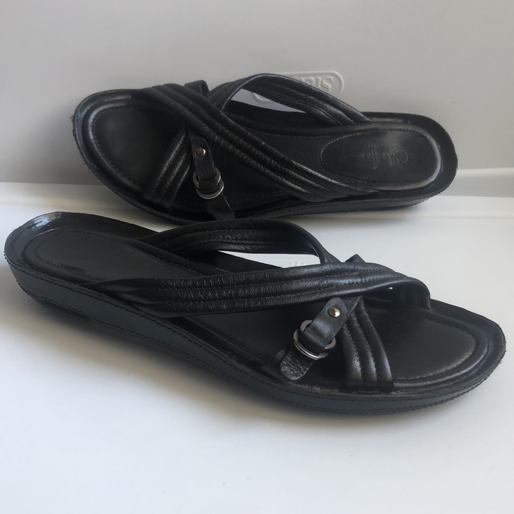 Cole Haan series G leather sandals